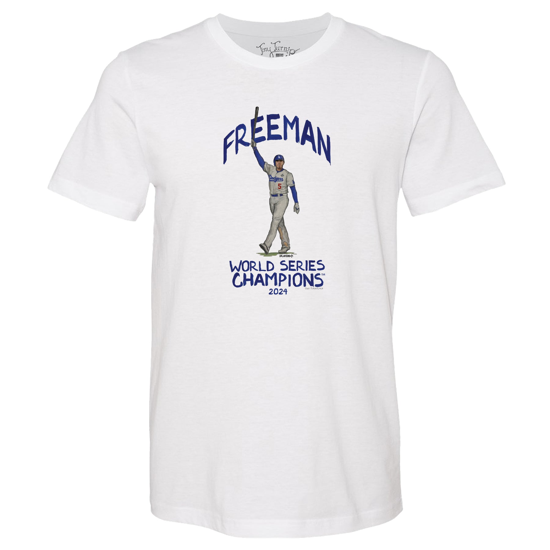 LA Dodgers Chelsea Freeman World Series Walk Off Tee Shirt