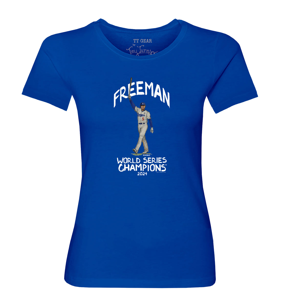 LA Dodgers Chelsea Freeman World Series Walk Off Tee Shirt