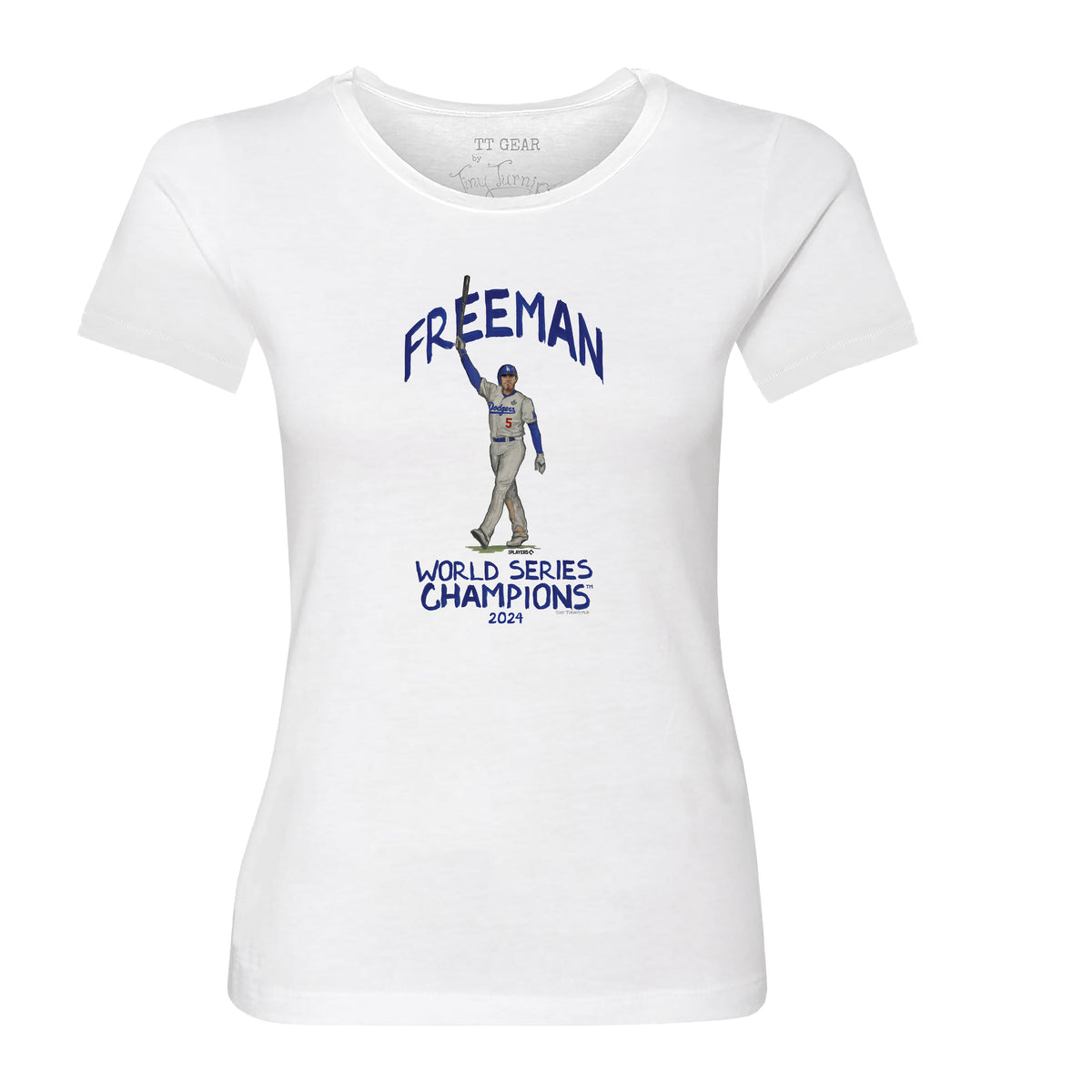 LA Dodgers Chelsea Freeman World Series Walk Off Tee Shirt