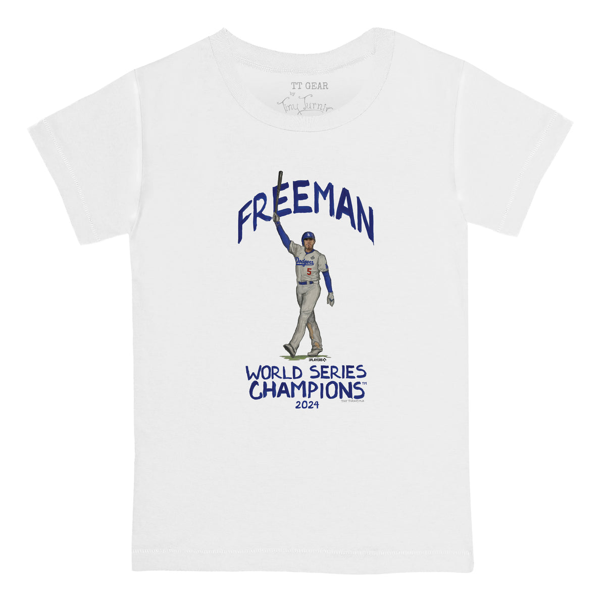 LA Dodgers Chelsea Freeman World Series Walk Off Tee Shirt