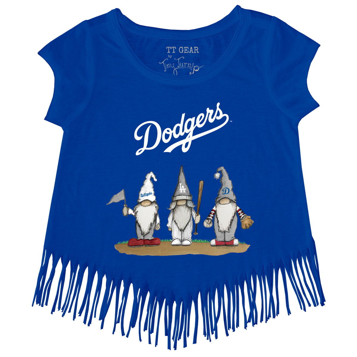 Los Angeles Dodgers Gnomes Fringe Tee