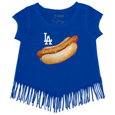 Los Angeles Dodgers Hot Dog Fringe Tee