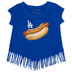Los Angeles Dodgers Hot Dog Fringe Tee