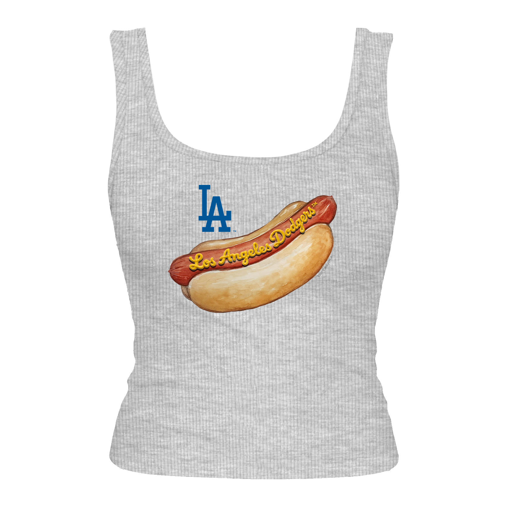 Los Angeles Dodgers Hot Dog Emmy Tank