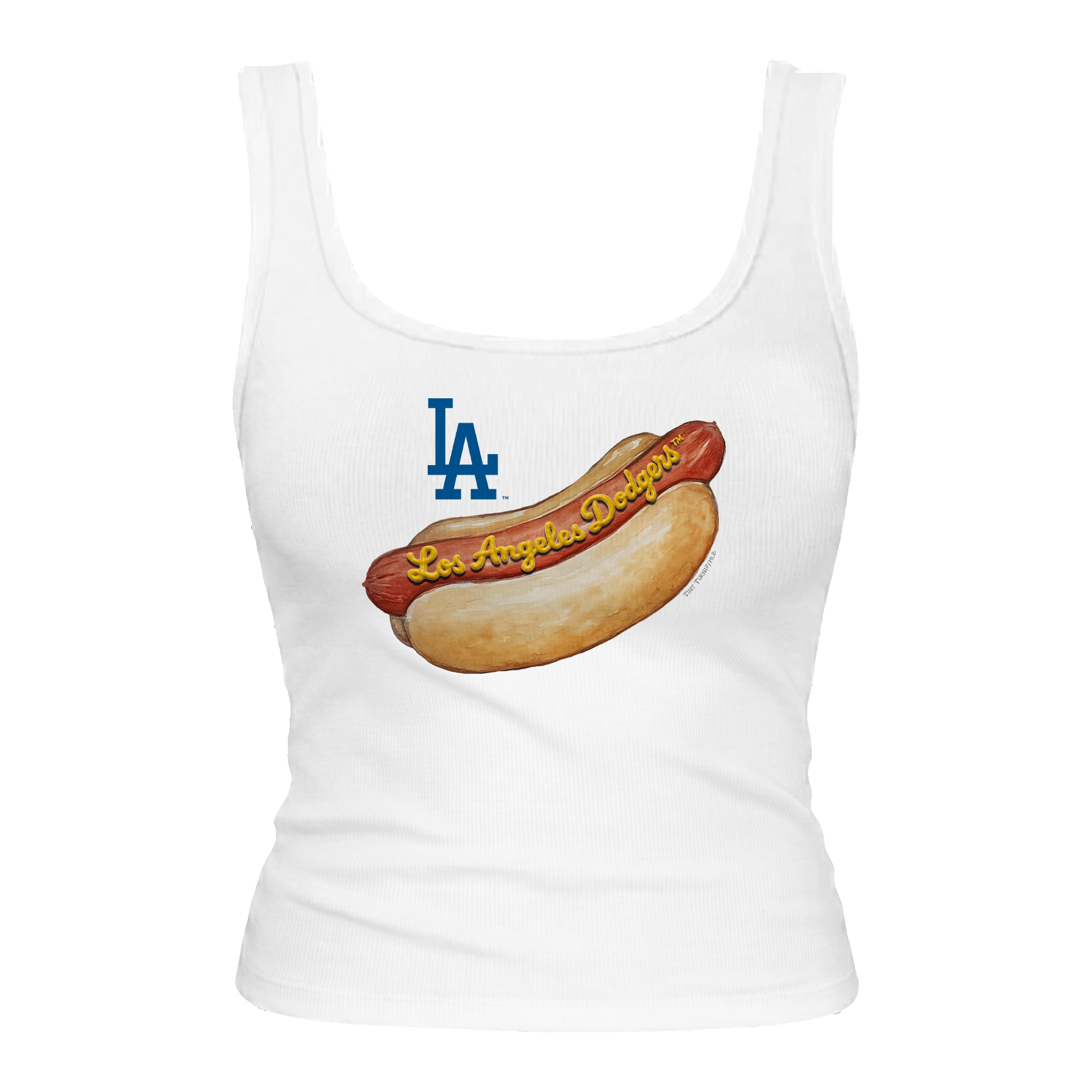 Los Angeles Dodgers Hot Dog Emmy Tank