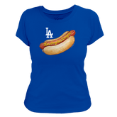 Los Angeles Dodgers Hot Dog Women's Tee Shirt