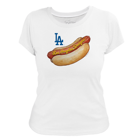 Los Angeles Dodgers Hot Dog Women's Tee Shirt