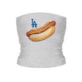Los Angeles Dodgers Hot Dog Tube Top
