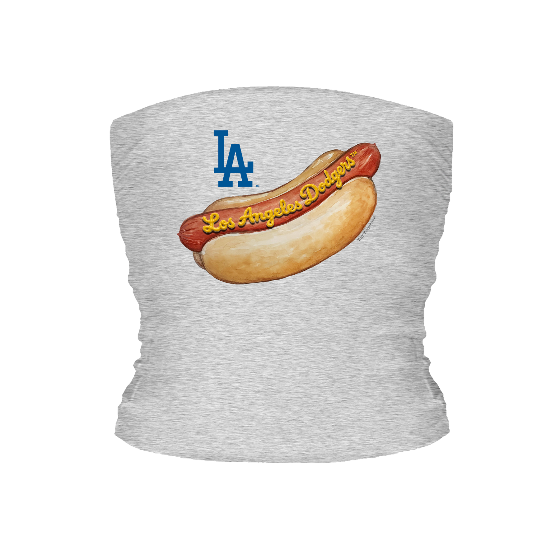 Los Angeles Dodgers Hot Dog Tube Top