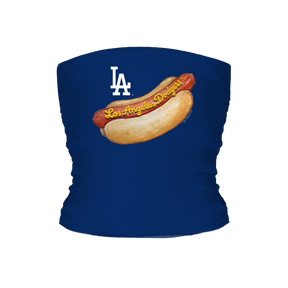 Los Angeles Dodgers Hot Dog Tube Top