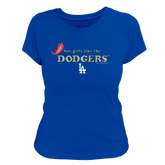 Los Angeles Dodgers Hot Girls Women's Tee Shirt