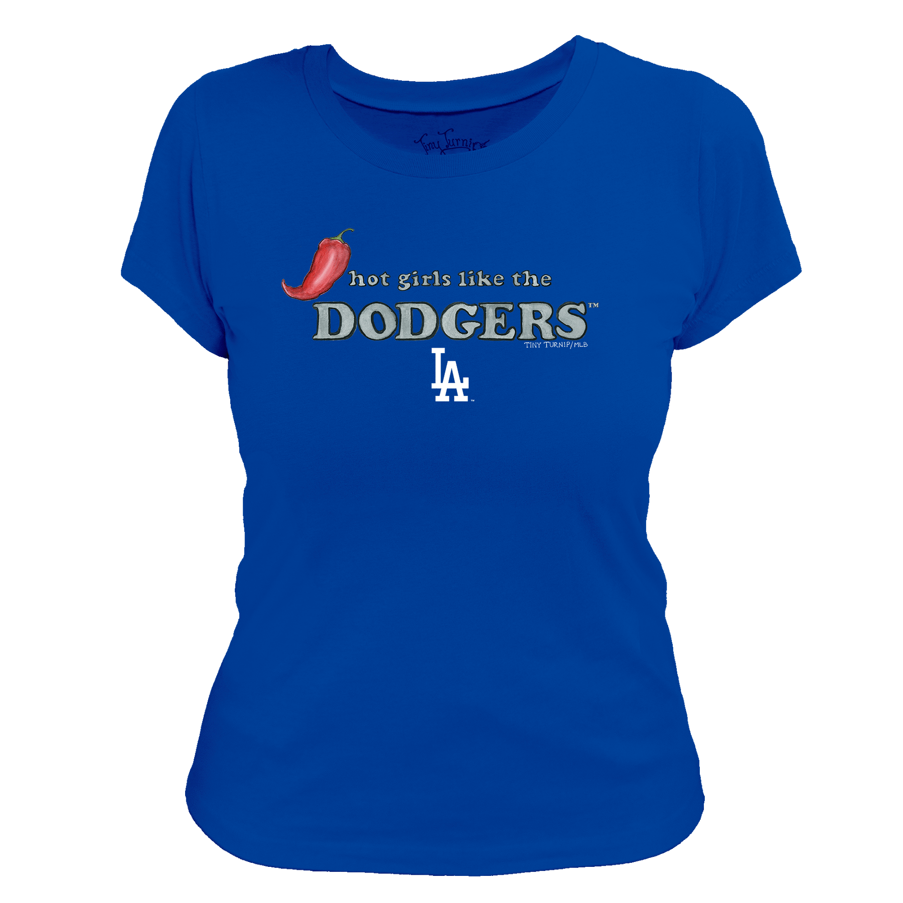 Los Angeles Dodgers Hot Girls Women's Tee Shirt