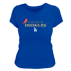 Los Angeles Dodgers Hot Girls Women's Tee Shirt