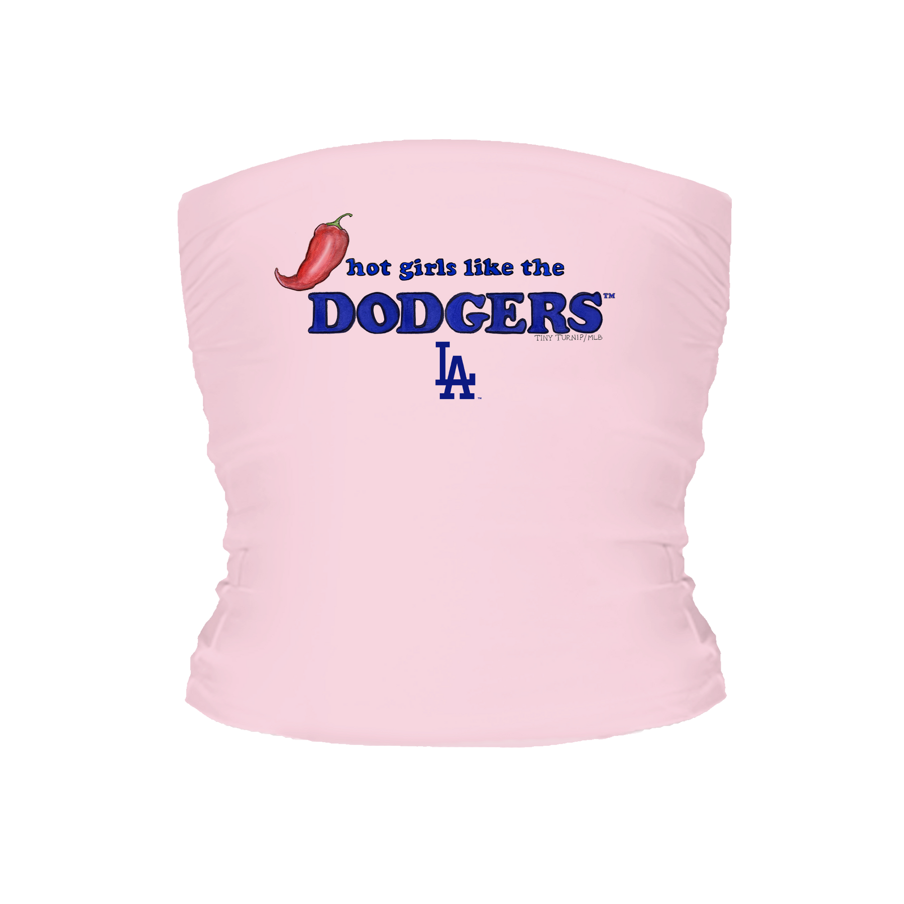 Los Angeles Dodgers Hot Girls Tube Top