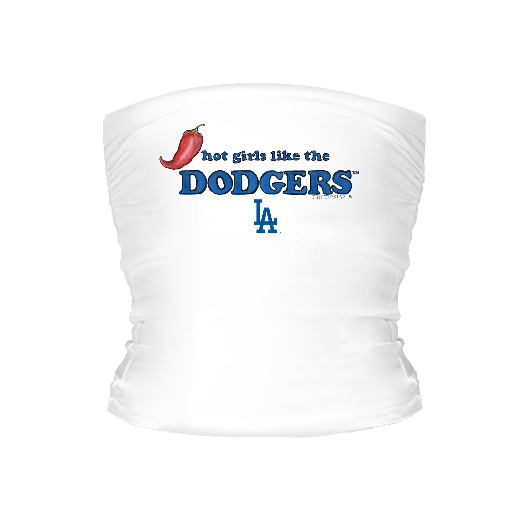 Los Angeles Dodgers Hot Girls Tube Top