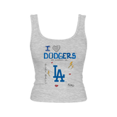 Los Angeles Dodgers I Heart Dodgers Emmy Tank