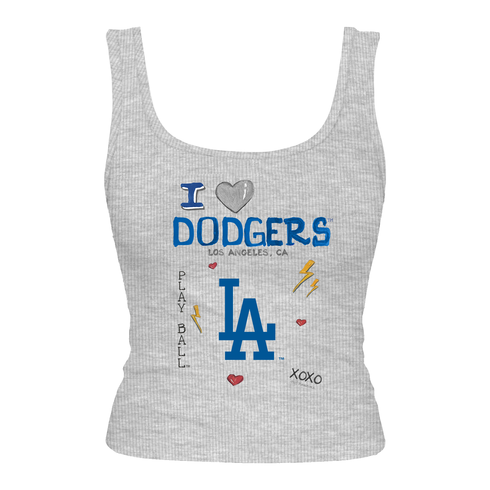 Los Angeles Dodgers I Heart Dodgers Emmy Tank