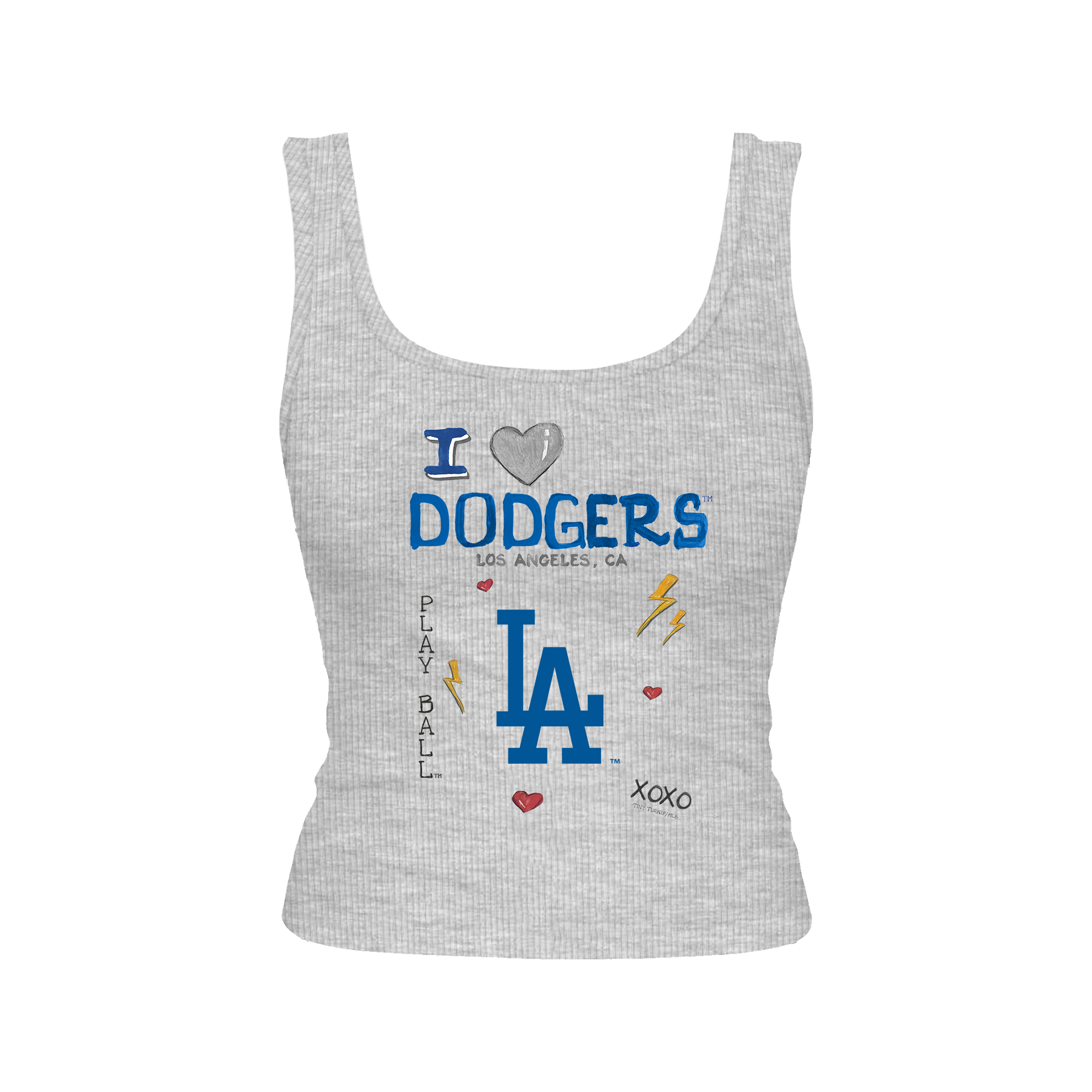 Los Angeles Dodgers I Heart Dodgers Emmy Tank