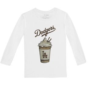 Los Angeles Dodgers Latte Long-Sleeve Tee Shirt