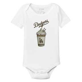 Los Angeles Dodgers Latte Short Sleeve Snapper