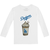 Los Angeles Dodgers Latte Long-Sleeve Tee Shirt
