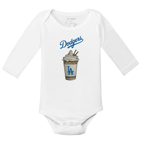 Los Angeles Dodgers Latte Long Sleeve Snapper