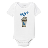 Los Angeles Dodgers Latte Short Sleeve Snapper