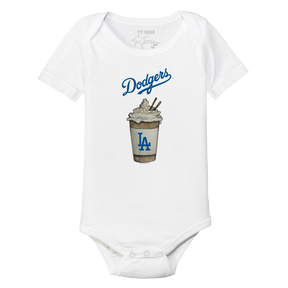 Los Angeles Dodgers Latte Short Sleeve Snapper