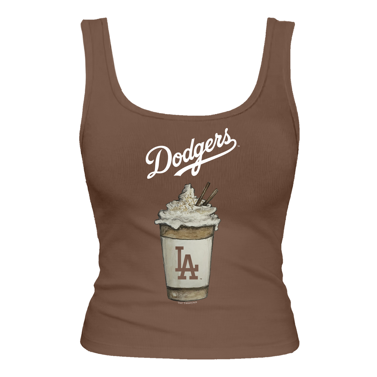 Los Angeles Dodgers Latte Emmy Tank