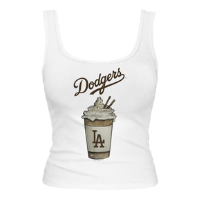 Los Angeles Dodgers Latte Emmy Tank