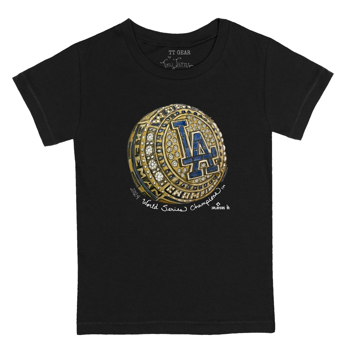 LA Dodgers Chelsea Freeman Let Freeman Ring Kid's Tee Shirt