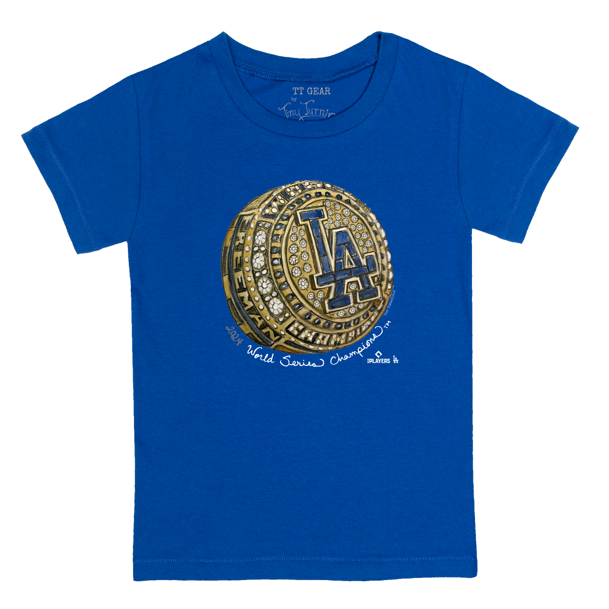 LA Dodgers Chelsea Freeman Let Freeman Ring Kid's Tee Shirt