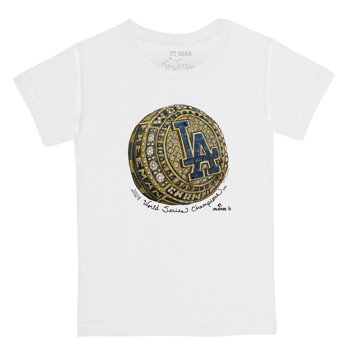 LA Dodgers Chelsea Freeman Let Freeman Ring Kid's Tee Shirt