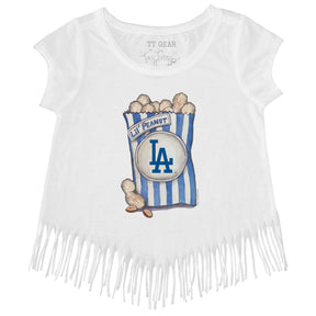 Los Angeles Dodgers Lil' Peanut Fringe Tee