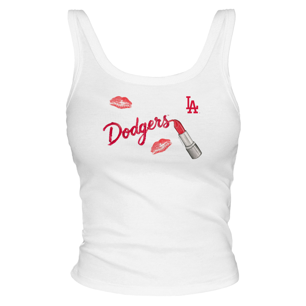 Los Angeles Dodgers Lipstick OG Tank