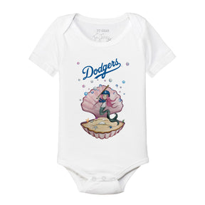 Los Angeles Dodgers Mermaid Short Sleeve Snapper