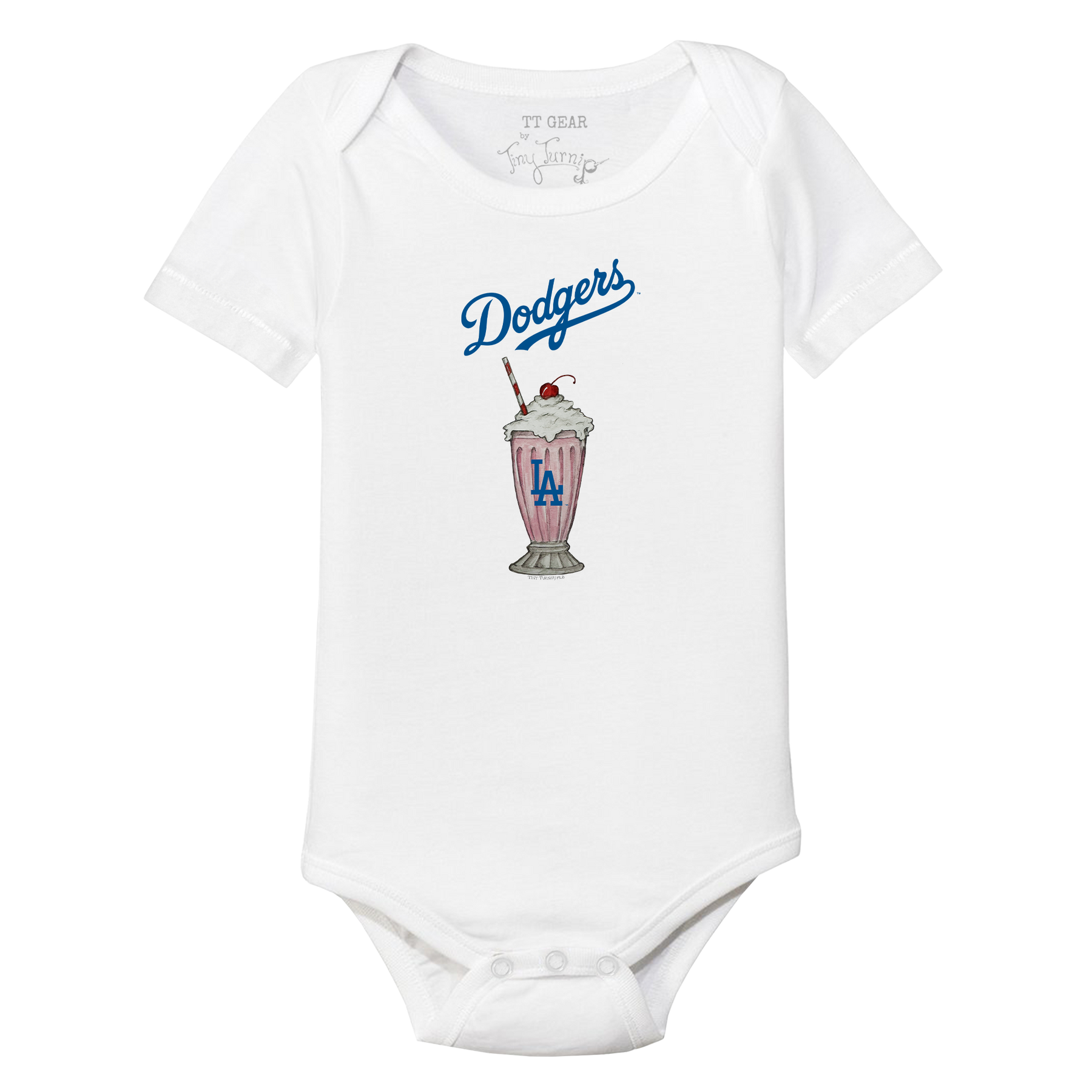 Los Angeles Dodgers Milkshake Short Sleeve Snapper