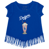 Los Angeles Dodgers Milkshake Fringe Tee