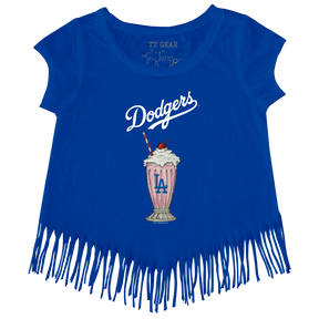 Los Angeles Dodgers Milkshake Fringe Tee