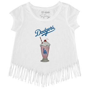 Los Angeles Dodgers Milkshake Fringe Tee