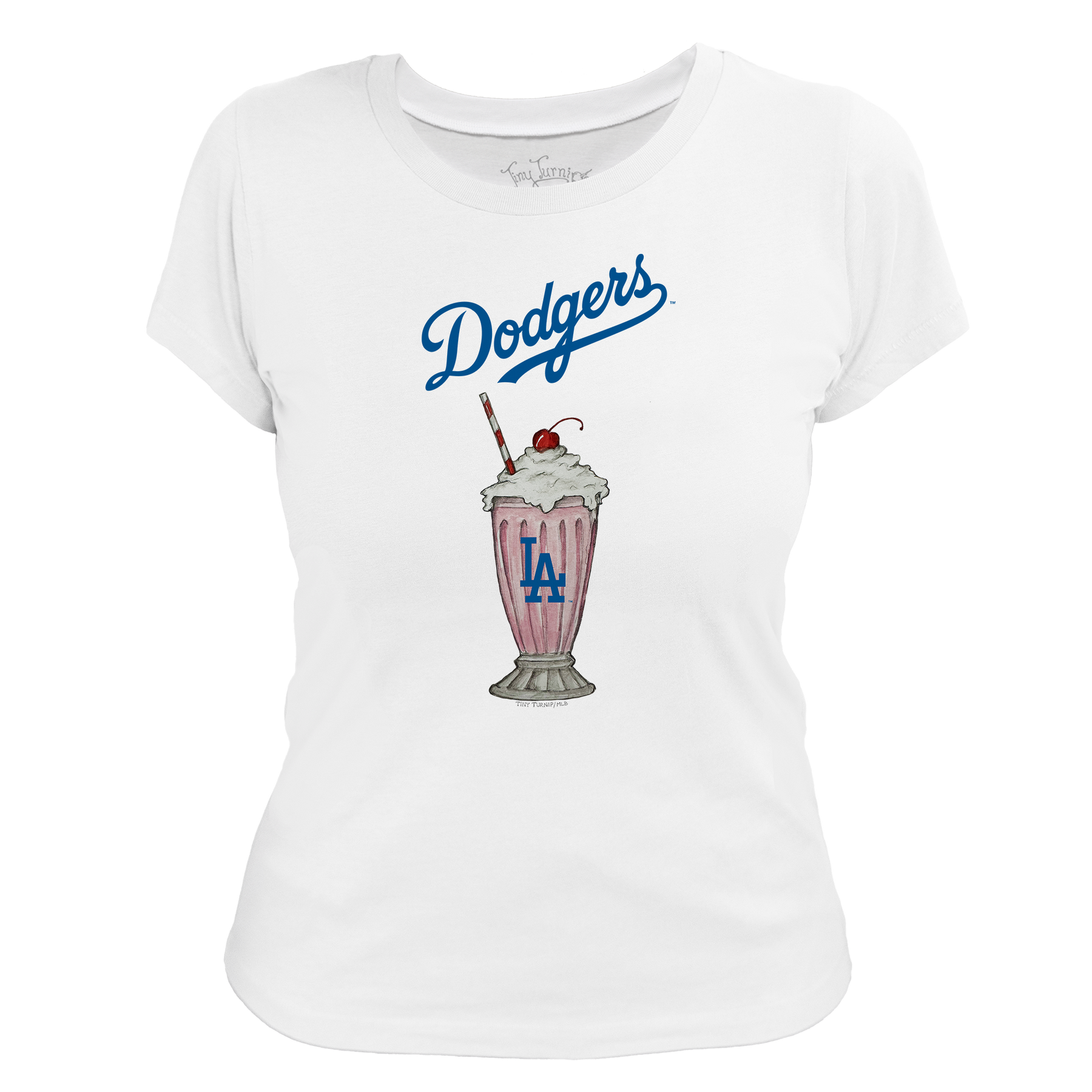 Los Angeles Dodgers Milkshake Women's Tee Shirt