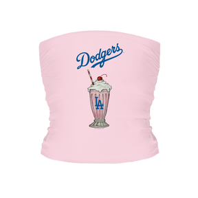 Los Angeles Dodgers Milkshake Tube Top