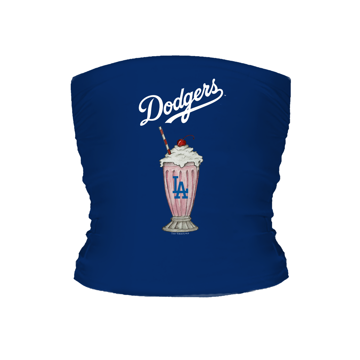 Los Angeles Dodgers Milkshake Tube Top