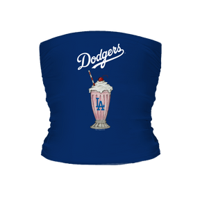 Los Angeles Dodgers Milkshake Tube Top