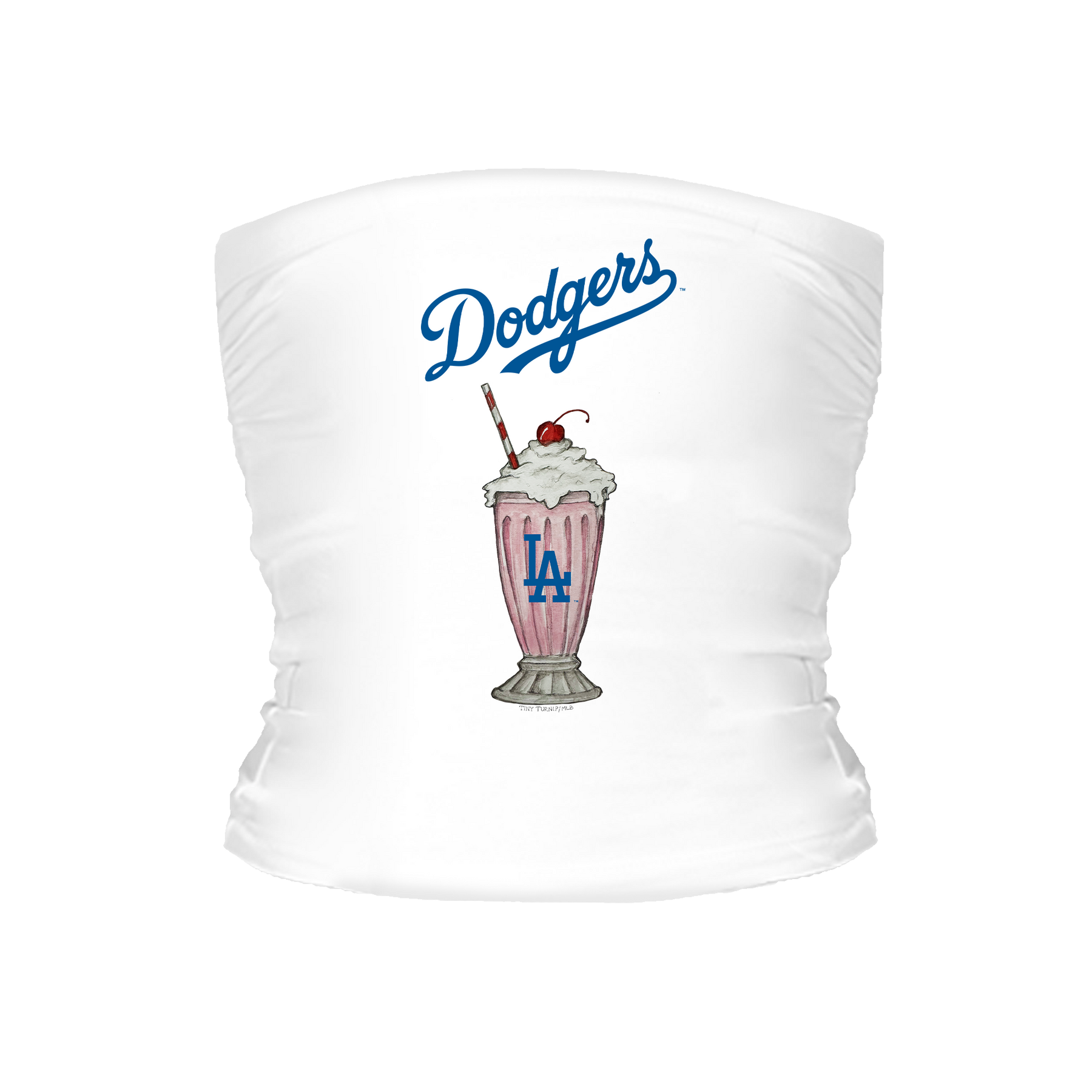 Los Angeles Dodgers Milkshake Tube Top