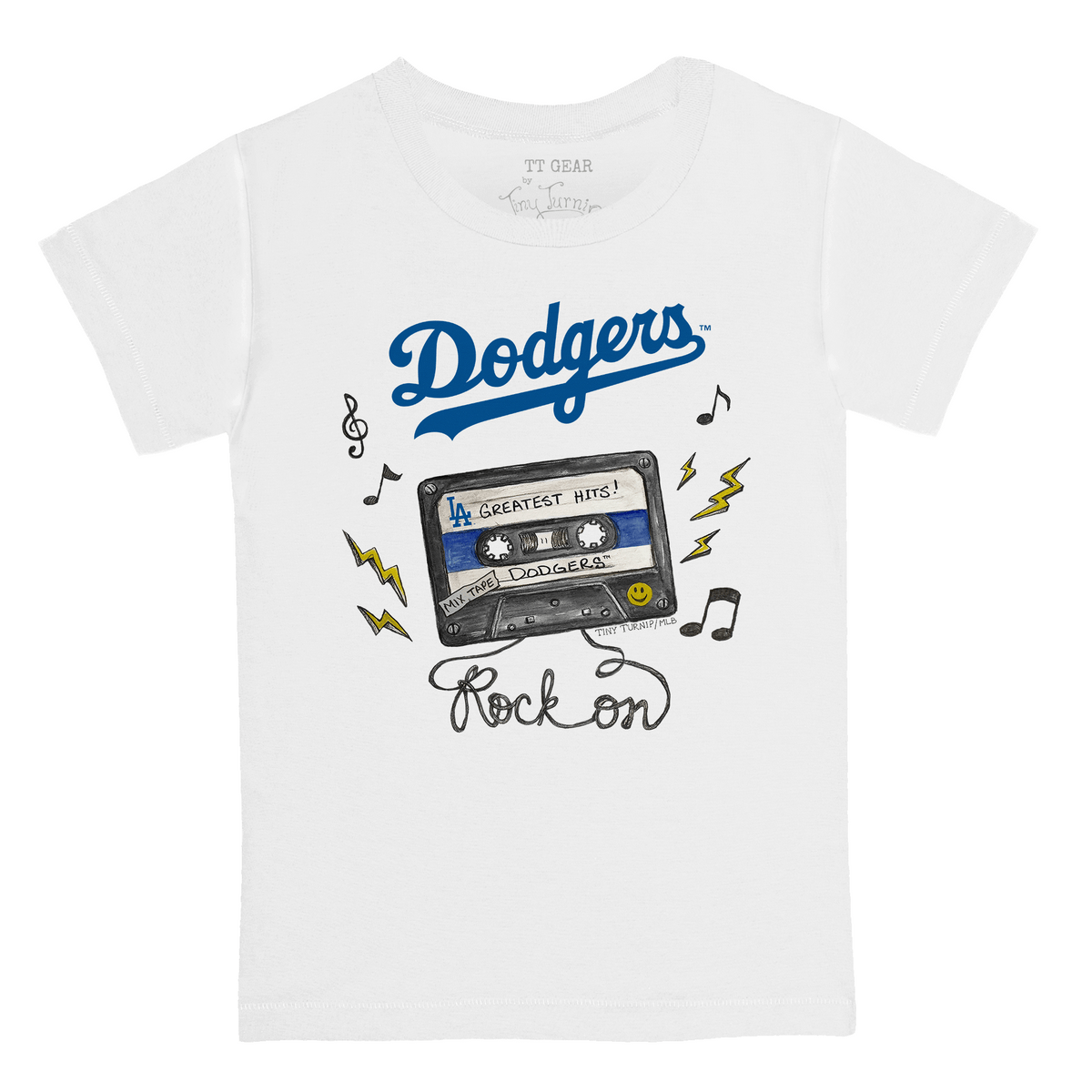 Los Angeles Dodgers Mixtape Kid's Tee Shirt