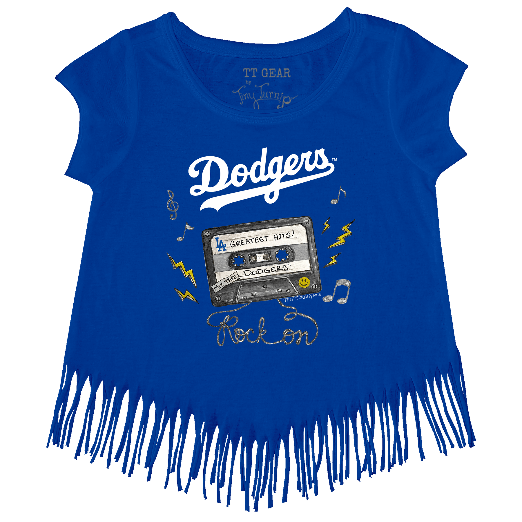 Los Angeles Dodgers Mixtape Fringe Tee