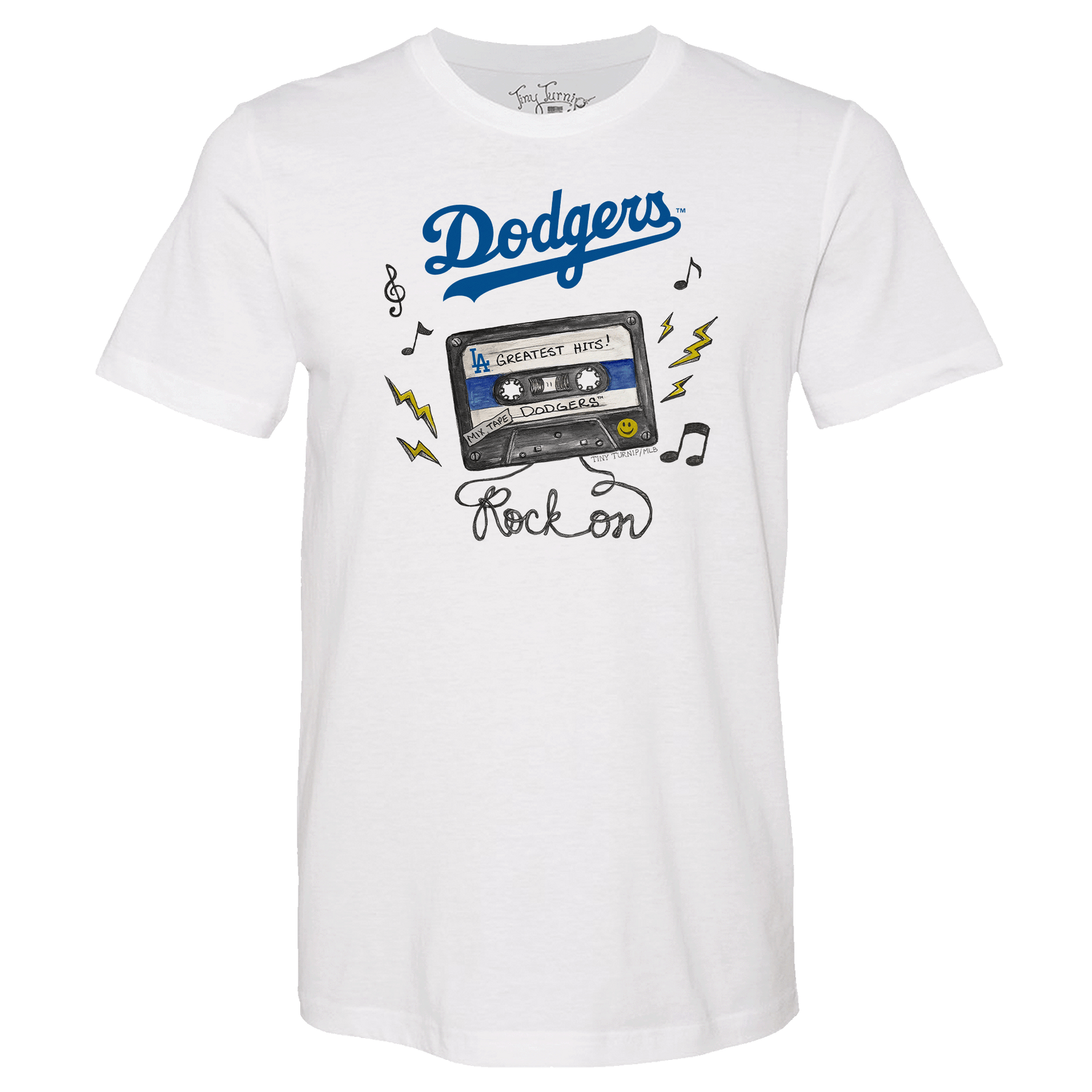 Los Angeles Dodgers Mixtape Unisex Tee Shirt