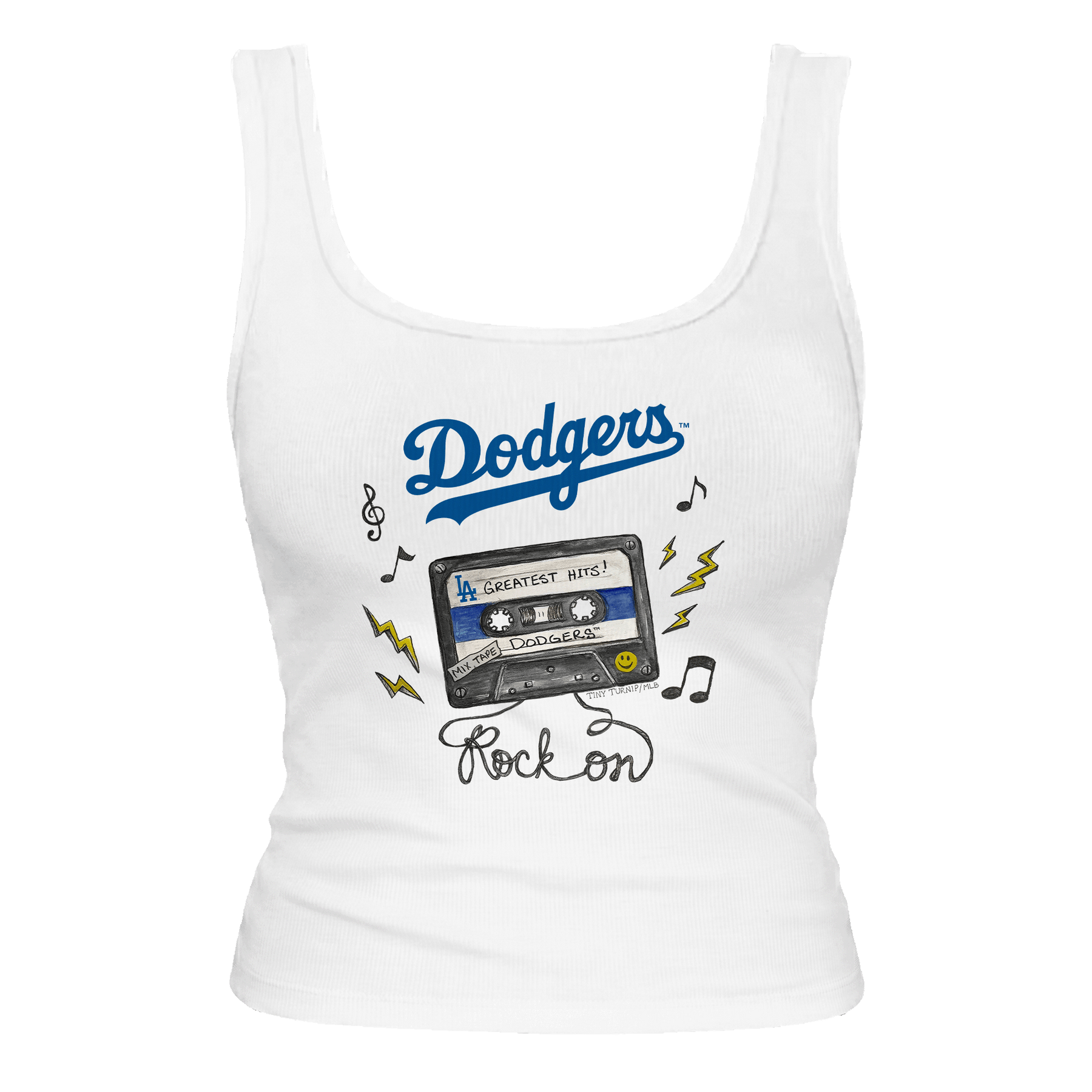 Los Angeles Dodgers Mixtape Emmy Tank