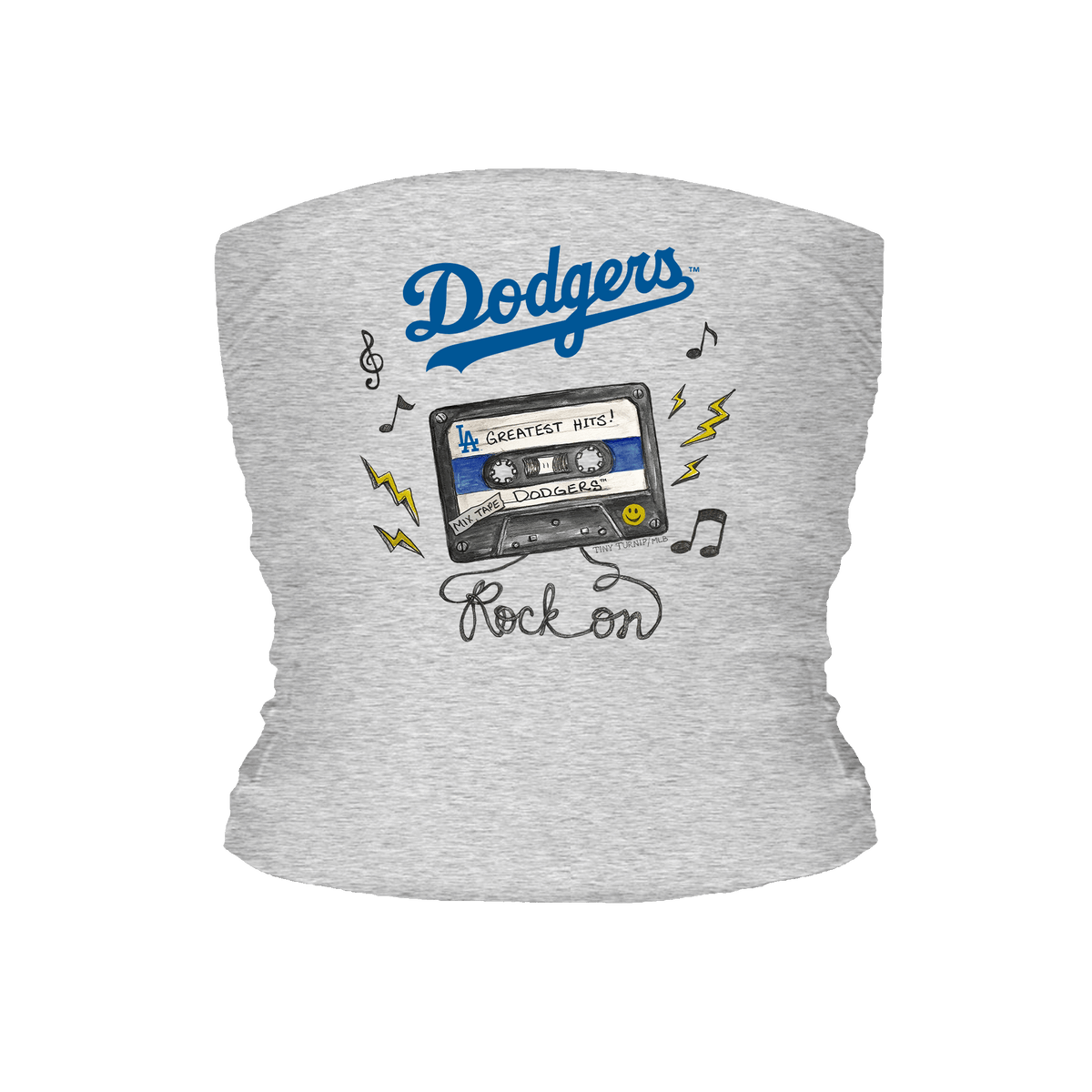 Los Angeles Dodgers Mixtape Tube Top